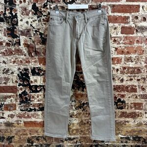 Levis 541 Athletic Taper Jeans Mens 30x30 Tan Denim